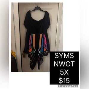 SYMS Colorful Butterfly Shirt